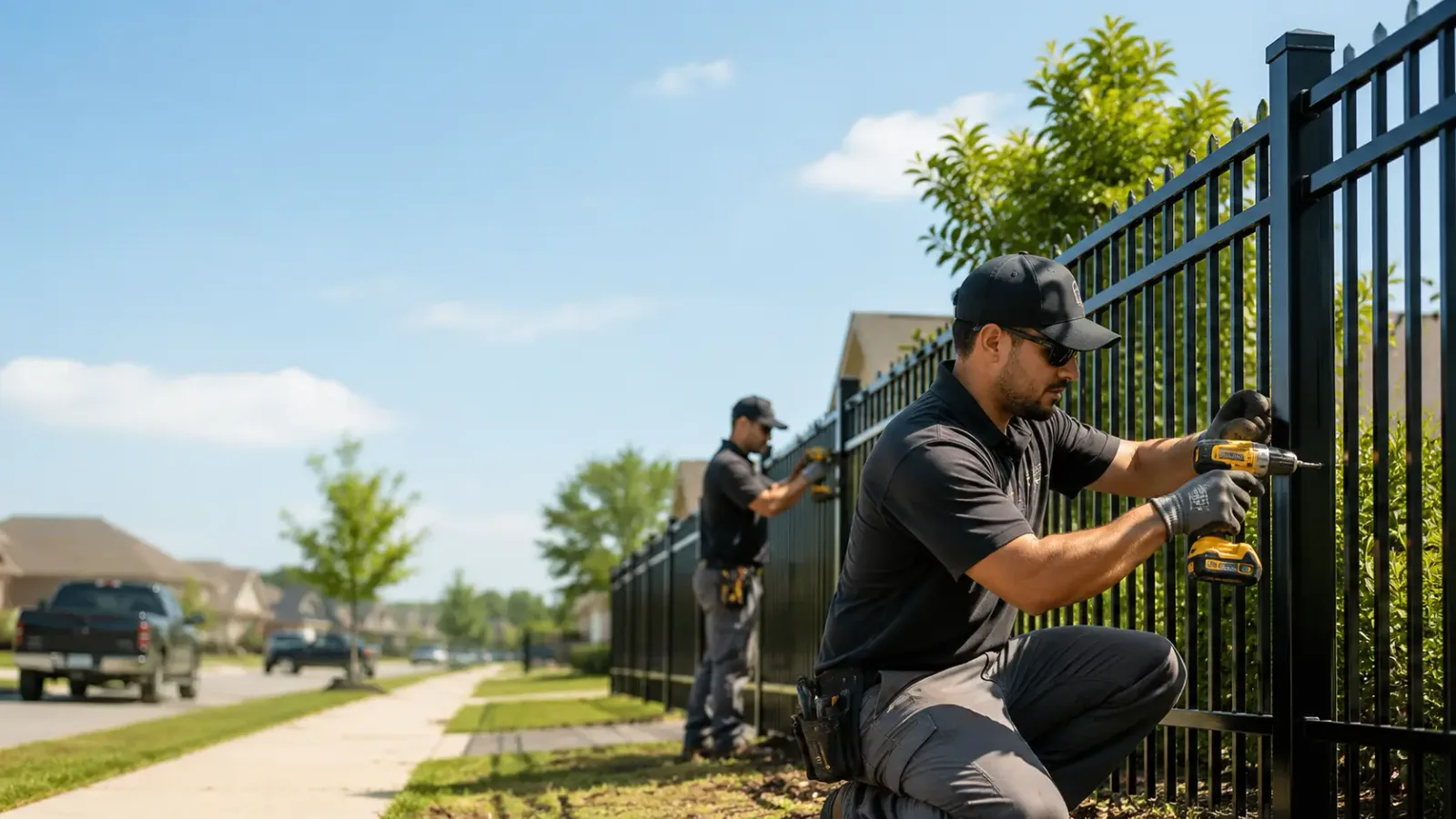 Metal Fence Installation in Marthasville, MO